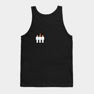 Stand Out - Born Different design (White Logo) Tank Top